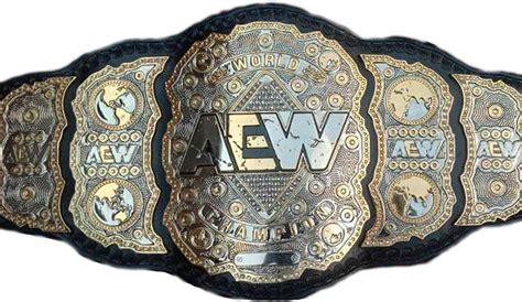 aew wrestling belt